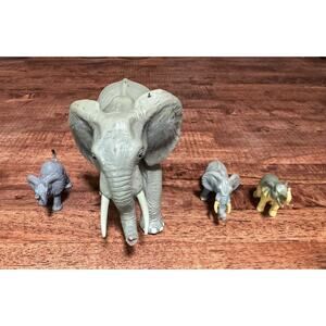 African Elephant Safari Toy Figurine 1996